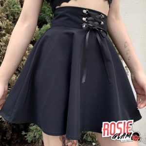 Black Rotunda Skirt