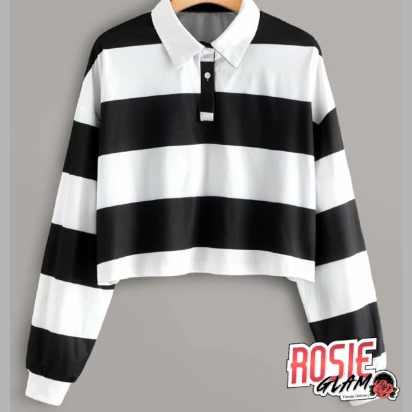 Black Stripes Hoodie