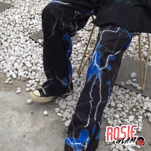 Blue Rays Pants