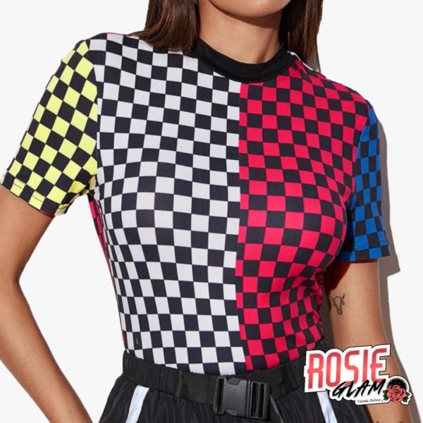 Checkered T-shirt Colors