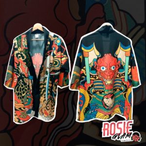 Kimono Oni Mask