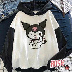 Kuromi Black Hoodie