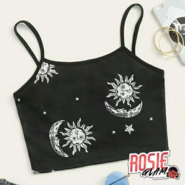 Moon Sun Crop Top