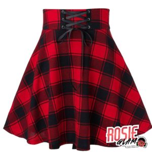 Red Rotunda Skirt