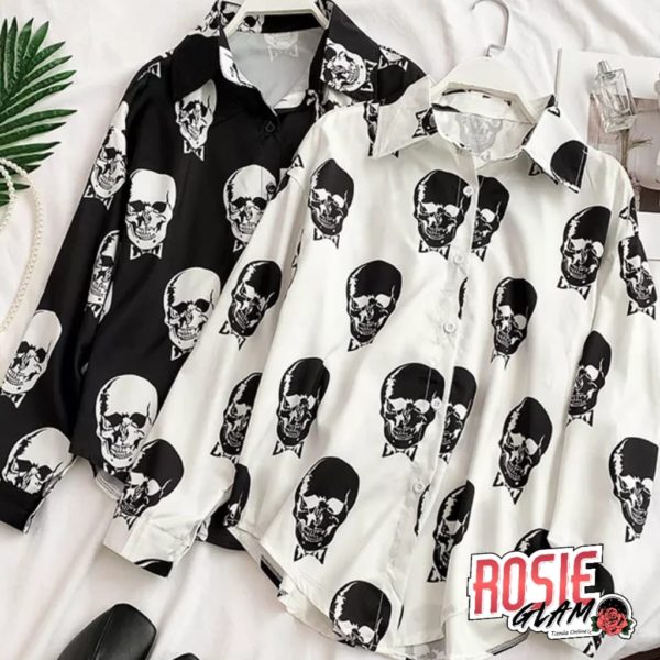 Skull Long Sleeve Shirt